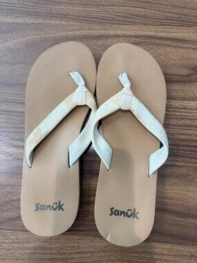 Sanuk Ashland ST Cushion Flip Flops Sandals